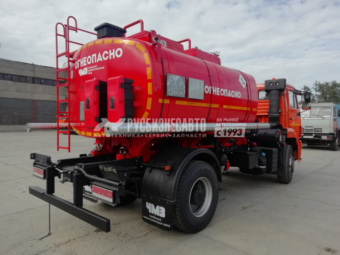 Купить АТЗ-10-КАМАЗ 53605-48 (Автотопливозаправщик 10 м3, 2 отс., насос СВН-80, узел выдачи топлива) в компании Русбизнесавто - изображение 3